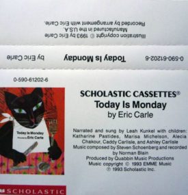 Today Is Monday  (Audio Cassette)