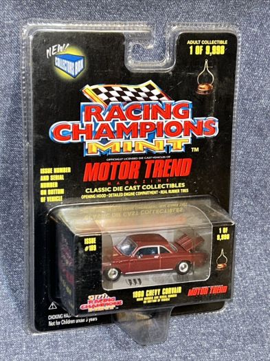 1998 Racing Champions Mint Motor Trend 1960 Chevy Corvair #189 Diecast 1:64 Scale