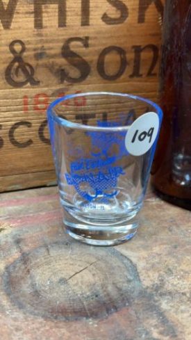 Collectible Shot Glass - Fast Eddies Bonair