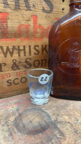 Collectible Shot Glass - Basket Village, U.S.A