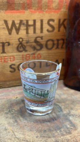 Collectible Shot Glass - Kitty Hawk Dec. 17th 1903