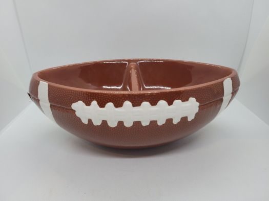 M&M's Football Snack Bowl Divided 10.5 Inch - Image 5