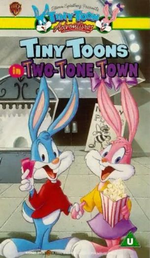 Steven Spielberg Presents Tiny Toons in Two-Tone Town (VHS Tape)