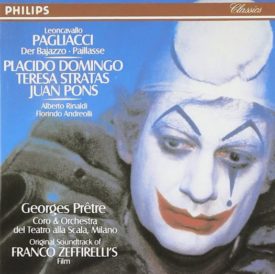 Leoncavallo Pagliacci - Placido Domiingo Teresa Stratas Juan Pons (Music CD)