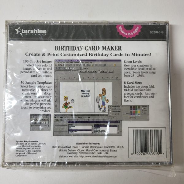 Birthday Card Maker (Software) (CD) - Image 3