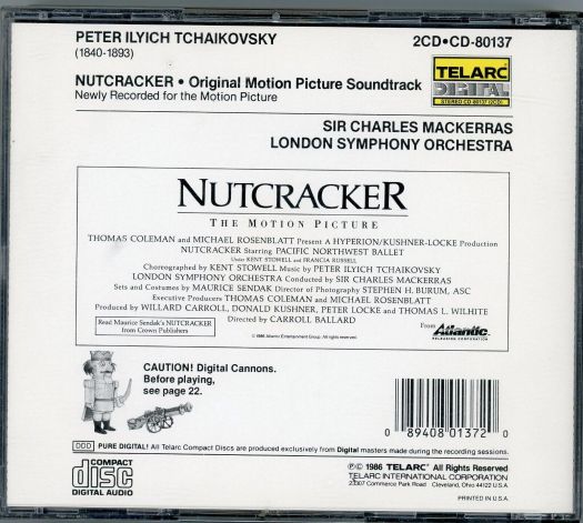 Original Soundtrack Recording - Tchaikovsky Nutcracker - Complete Balet Score (Music CD) - Image 3