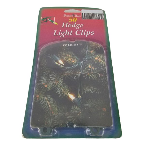 Vintage Santa’s Best 50 Count Hedge Light Clips Christmas - Image 4
