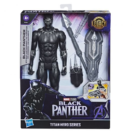 Black Panther With Gear Legacy Collection Titan Hero Series Action Figure (12") - Image 3