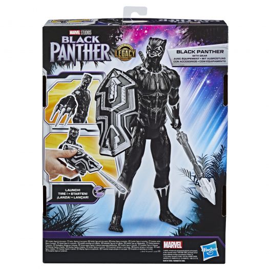 Black Panther With Gear Legacy Collection Titan Hero Series Action Figure (12") - Image 5