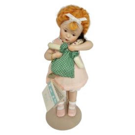 Vintage 1988 "Love Is Blind" Bessie Pease Gutmann 11 Porcelain Art Doll