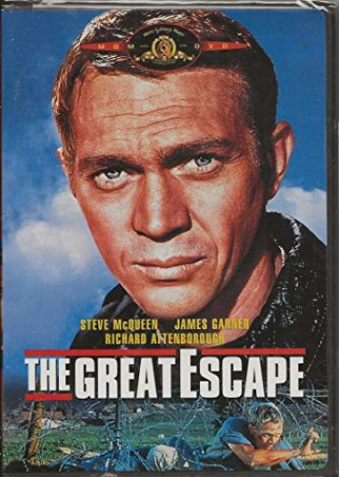 The Great Escape Steve McQueen, James Garner, Richard Attenborough, Charles Bronson, James Donald, Donald Pleasence, James Coburn, David McCallum, Gordon Jackson, John Leyton (DVD)