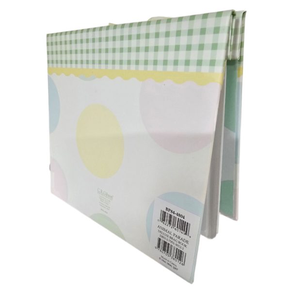 C. R. Gibson Animal Parade Pink Blue Deluxe Baby Brag Book Photo Album - Image 4