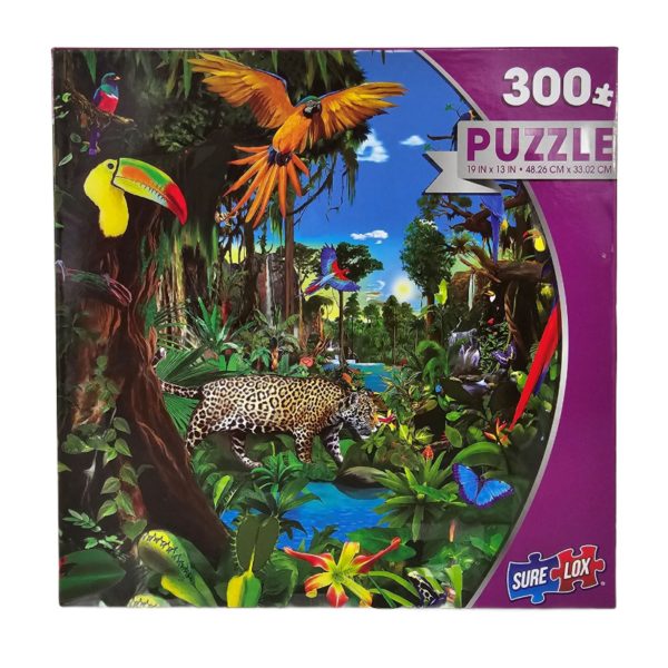 TCG Sure-Lox "Amazon Sunrise" 300 Piece Jigsaw Puzzle by Gerald Newton - Image 3