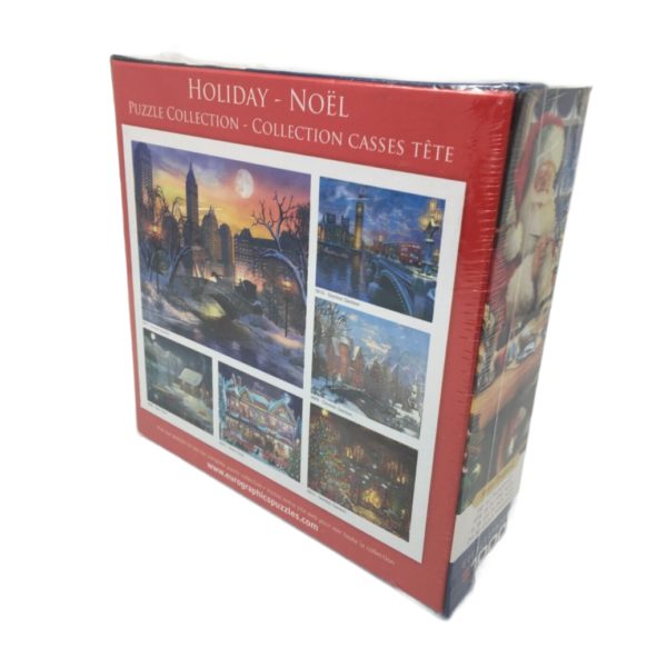 Eurographics "Santa’s Workshop" Jigsaw Puzzle 1000 Piece by Simon Treadwell - Image 3