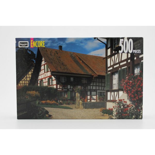 Swiss Farmhouses Tudor - 500 Piece Jigsaw Puzzle