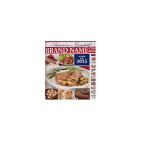 2013 Americas greatest brand name cookbook (Hardcover)