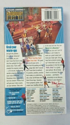 Richard Simmons Broadway Blast Off: A Get-Up-and-Go Workout (VHS Tape) - Image 3