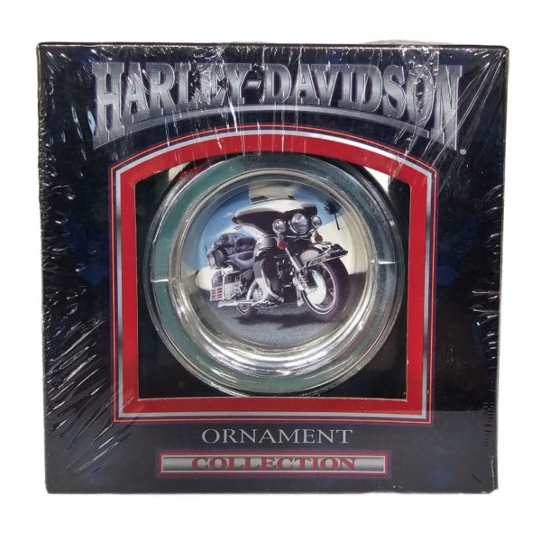 1999 Cavanaugh Collectible Harley Davidson Gas Cap Christmas Ornament - HDMC Logo/Electra Glide Ultra Classic - Image 3