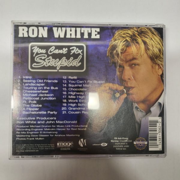 Ron White - You Can't Fix Stupid (Censored Version) (Audio CD) - Image 3