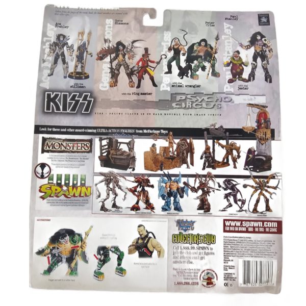 1998 KISS Psycho Circus Peter Criss & the Animal Wrangler Action Figure Playset - Image 3