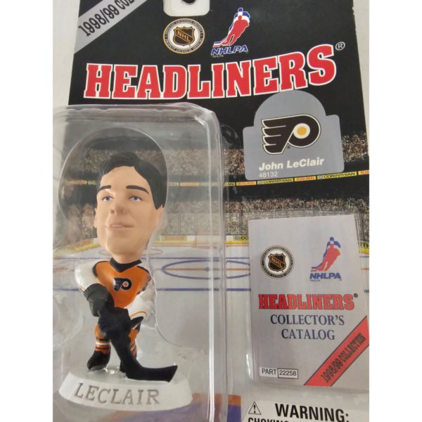 NHLPA Headliners John LeClair 98/99 Collection 3" Action Figure Philadelphia Flyers Legion of Doom - Image 4