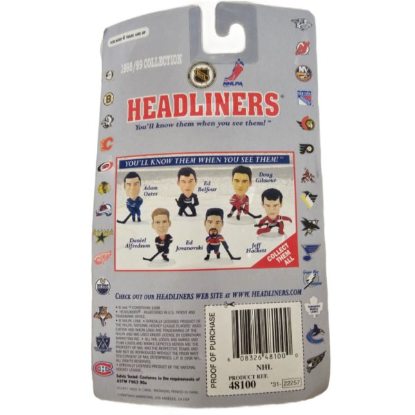NHLPA Headliners John LeClair 98/99 Collection 3" Action Figure Philadelphia Flyers Legion of Doom - Image 5