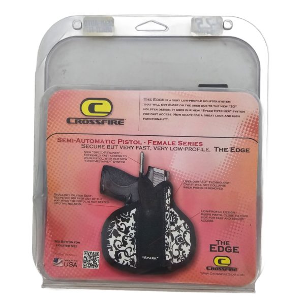 CrossFire The Edge Semi-Auto Women's Gun Holster, Color: Spark - Image 4