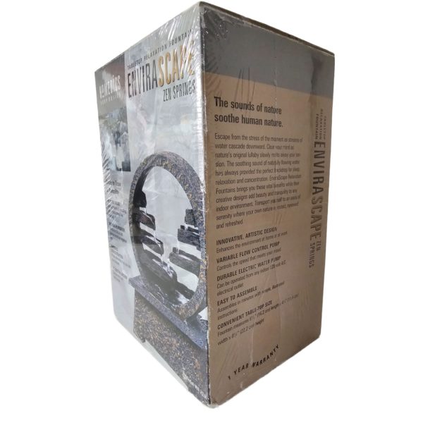 HoMedics EnviraScape Zen Springs Tabletop Relaxation Fountain - Image 3