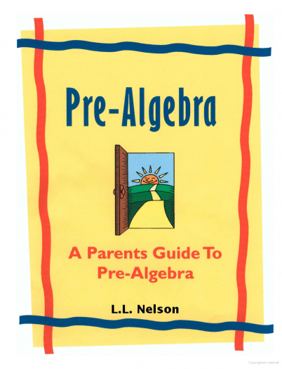 Pre-Algebra - A Parents Guide to Pre-Algebra (Paperback)