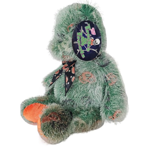 RARE Sugar Loaf Plush Trick & Treats Halloween Teddy Bear w/ Skeletons 19 Inch - Image 4