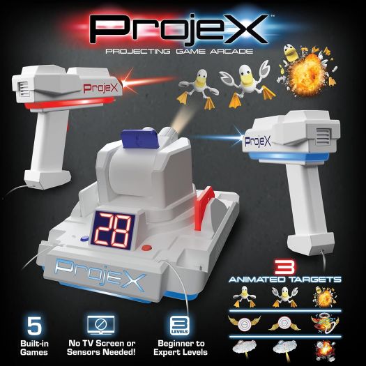 Projex Projecting Arcade Game - Target Practice Game, Moving Targets, 3 Skill Levels - Image 4