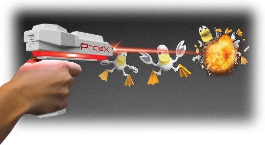 Projex Projecting Arcade Game - Target Practice Game, Moving Targets, 3 Skill Levels - Image 5