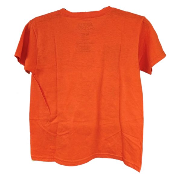 2013 Nintendo Super Mario & Friends Boys Cotton Orange Tee Size 8 Medium - Image 3