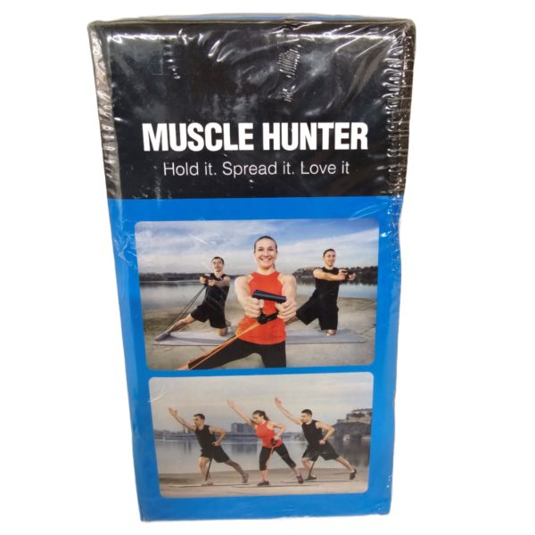 Muscle Hunter Fitness Insanity Resistance Bands, 5 Exercise Bands, 10-50 lbs - Image 6