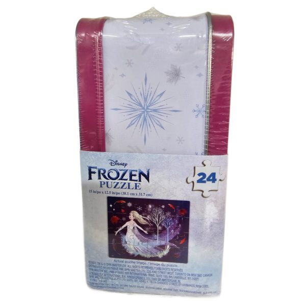 Spin Master Disney Frozen Elsa Puzzle 24 Piece In Lunchbox Tin - Image 5