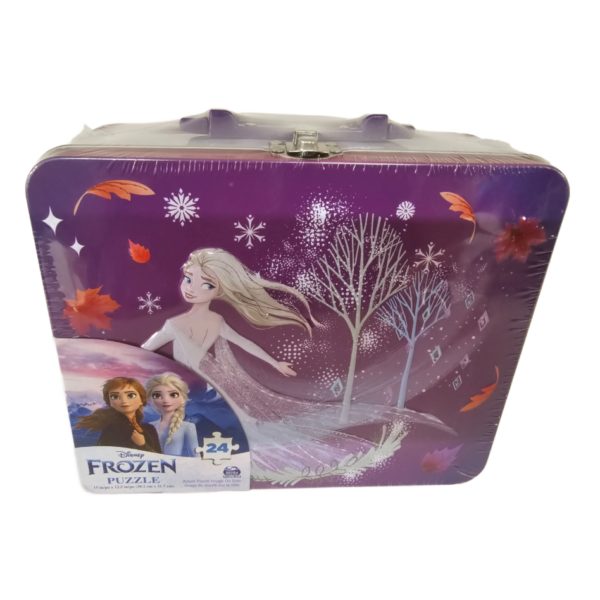 Spin Master Disney Frozen Elsa Puzzle 24 Piece In Lunchbox Tin - Image 6