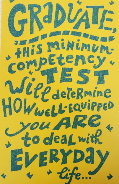 Graduation Greeting Card Funny